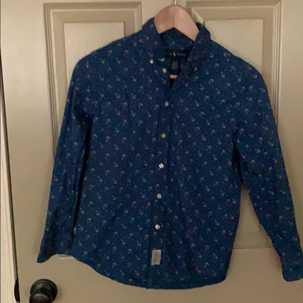 Boys size 10/12 Ralph Lauren Button down
